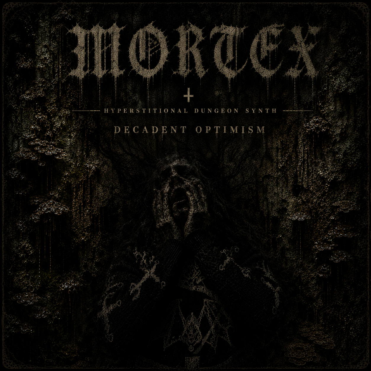 Portada de Decadent Optimism — MΩRTEX